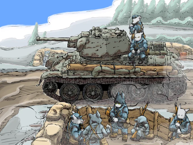 #あなたが描く戦車がみたいみたい 