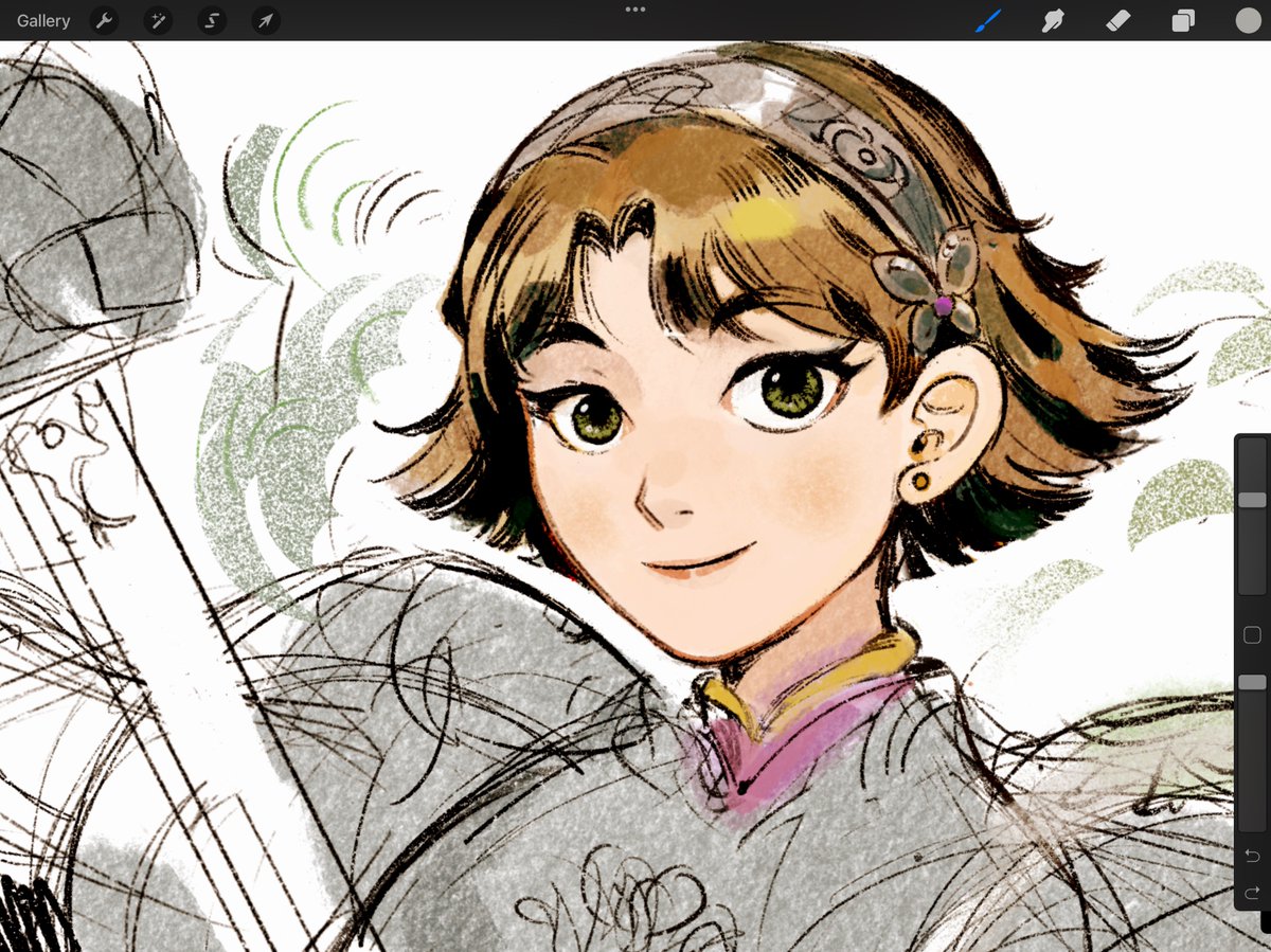 birdfrogdraws's tweet photo. Rapunzel doodle https://t.co/2udr9g4IJo