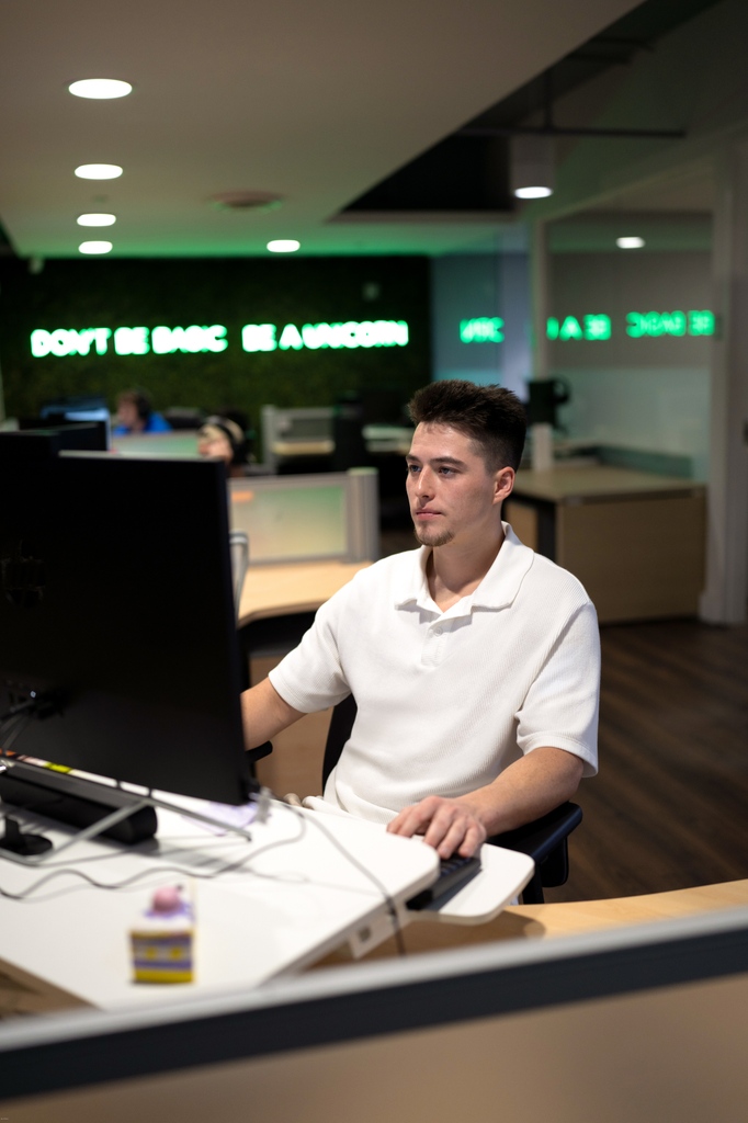 Meet Isaac! One of our best Customer success managers 😁

He's been with us for a good while, and fun facts about Isaac are that he loves to serve others in church on weekends, drinks GRAPE 🍇  celsius every day and might find him wrestling an alligator in the Everglades