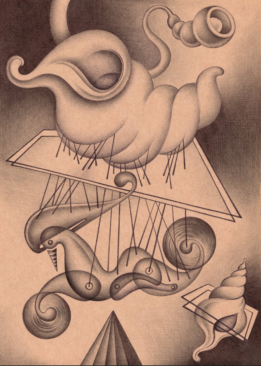 “Cosmic Ride” #DARKWHITE III sergisi için Oslo’da. Kaostan kozmoza geçiş hakkında bir resim. grafill.no