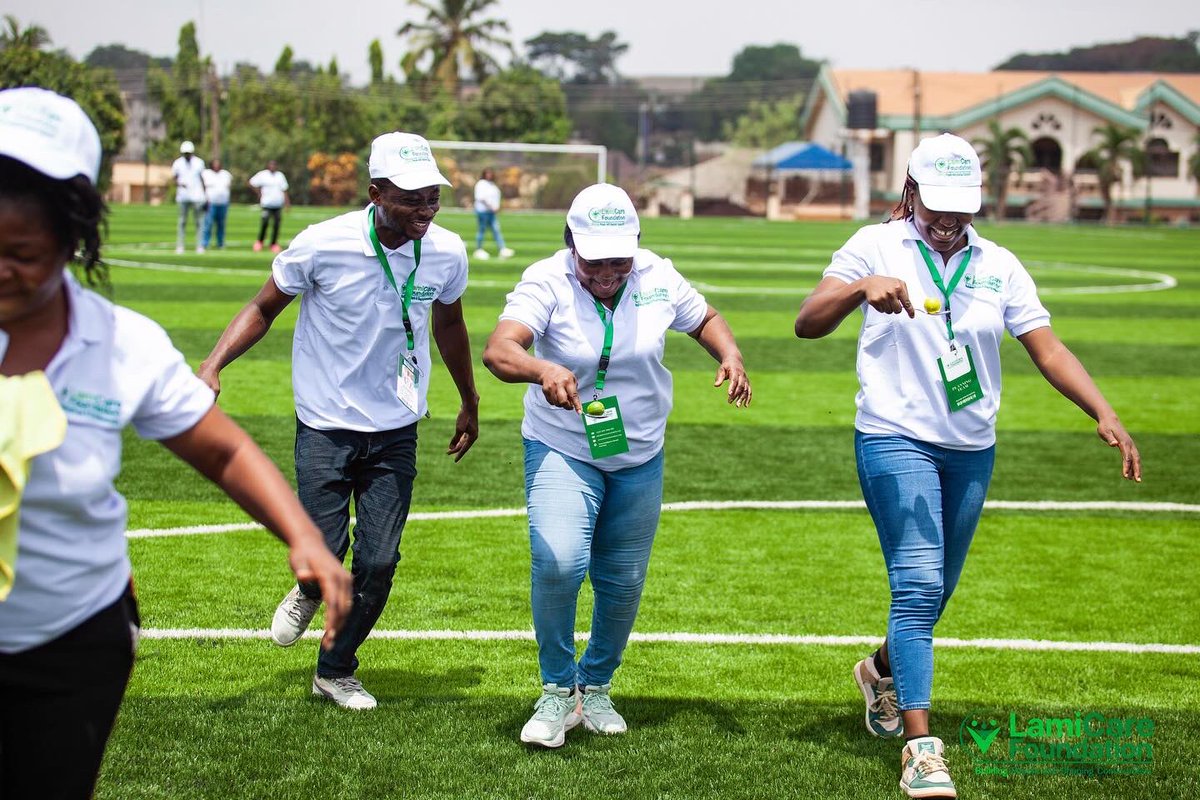 LamiCareFnd's tweet photo. Excerpts from Our team building and Volunteers games day https://t.co/R1LWPjrCqJ