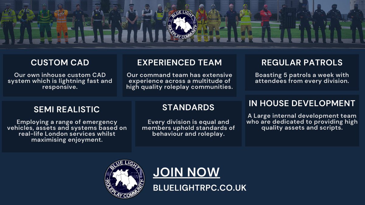 Blue Light Roleplay Community tweet media