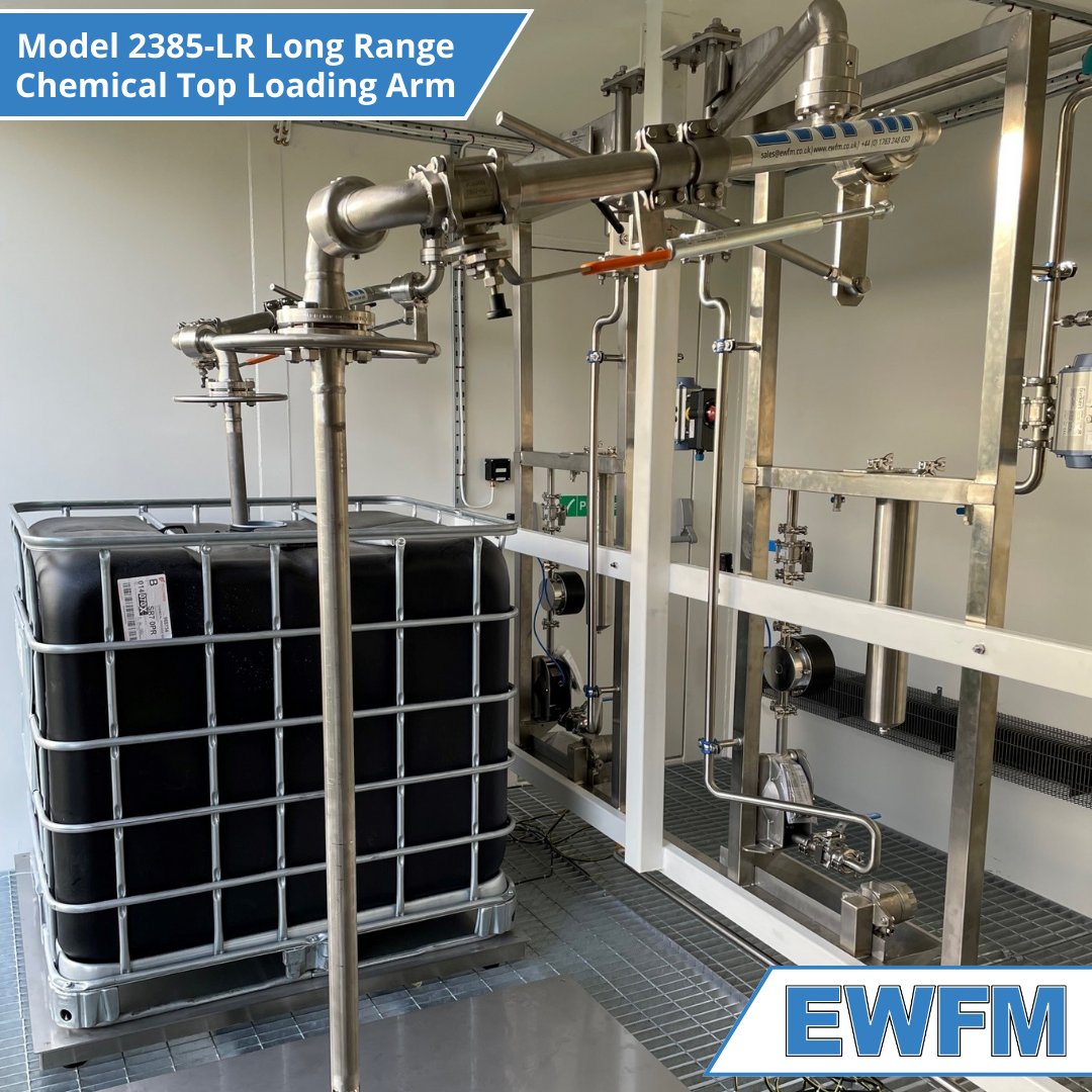 EWFM_'s tweet image. Thanks to the brilliant work of the technical and engineering team, a solution was found, and the arms are still in use today!

#LoadingArms #UnloadingArms #IBC #Filling #Emptying #Chemicals #IBCFilling #TopLoading #BottomLoading #FluidTransfer #UK #EWFM