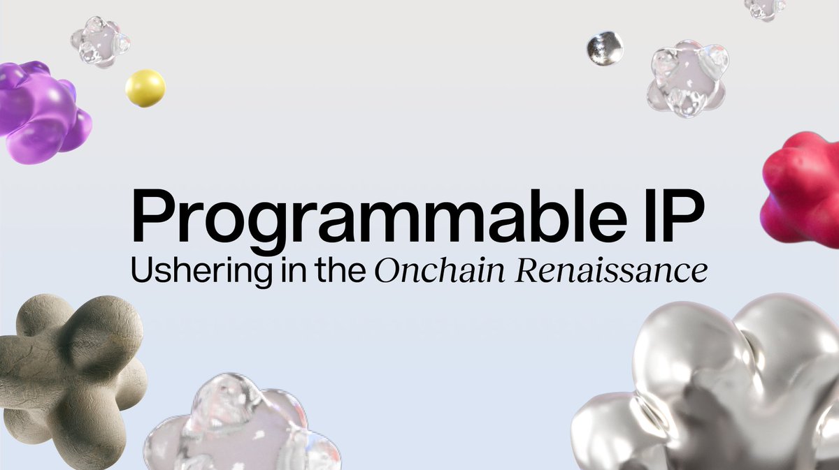 Introducing Story Protocol, the Programmable IP Layer.

Story Protocol transforms IPs into networks that transcend mediums and platforms, unleashing global creativity and liquidity.

storyprotocol.xyz/media/programm…