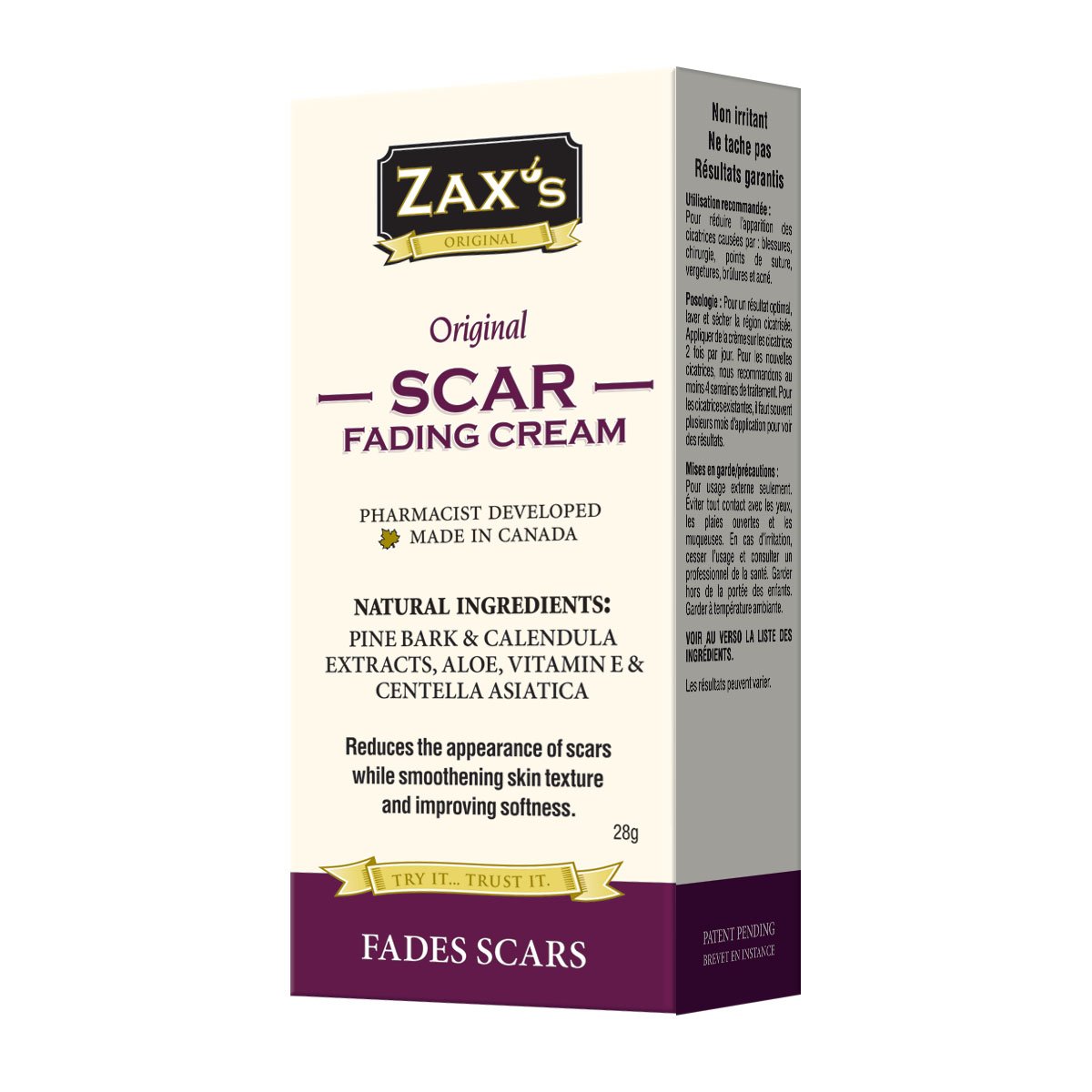 The best way to reduce the appearance of scars from acne, stitches, surgery, or wounds is by treating them immediately! Applying a small amount of Zax's Original Scar Fading Cream on a fresh scar will not only repair but nourish your skin.

zaxsoriginal.com/products/scar-…