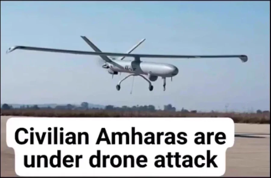 AbrarSuleiman's tweet photo. ተጀምሯል!

21st century fascism is happening in Abiy’s Ethiopia

Fascist Abiy has killed 100s of civilians using drones in many locations in #Amhara region, including #Finoteselam, 
#Quarit 
#Denbecha 
#debremarkos 
#Minjar
#seladingay
@MikeHammerUSA
@amnesty
#AmharaGenocide https://t.co/CDHRluGFID