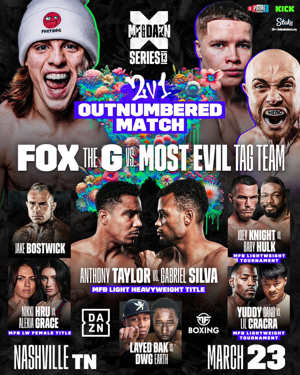 Full card: 𝐂𝐎𝐍𝐅𝐈𝐑𝐌𝐄𝐃 ✓🔥 Five more thrilling fights join