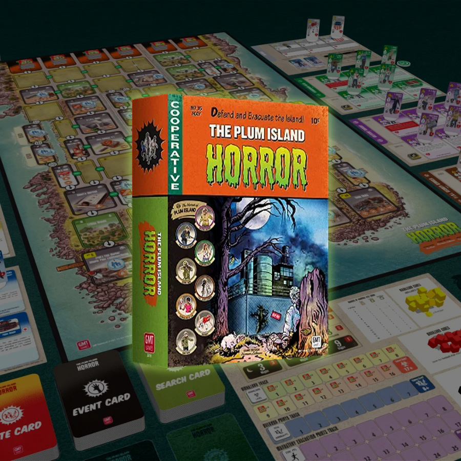 The Plum Island Horror is a 1 to 4 player game featuring cooperative play that combines tactical-level unit management with a tower-defense style survival mechanic. Each player will control one of six unique factions which represent the various groups that populate Plum Island