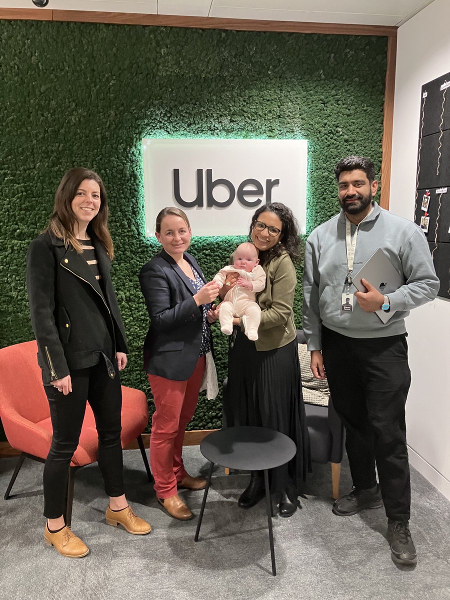 It was wonderful to meet Zoraida, Shammi and Tim from the @Uber team in London yesterday. We are thrilled to begin planning together for how we can support survivors of national emergencies, whenever and wherever they need our help. Our partnership has already been set in motion…