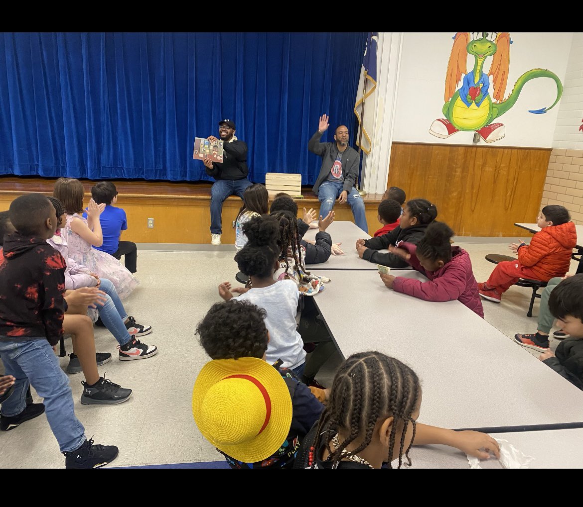 Thank you Mr. Eric Brooks for bring your love and energy to our 3rd graders.