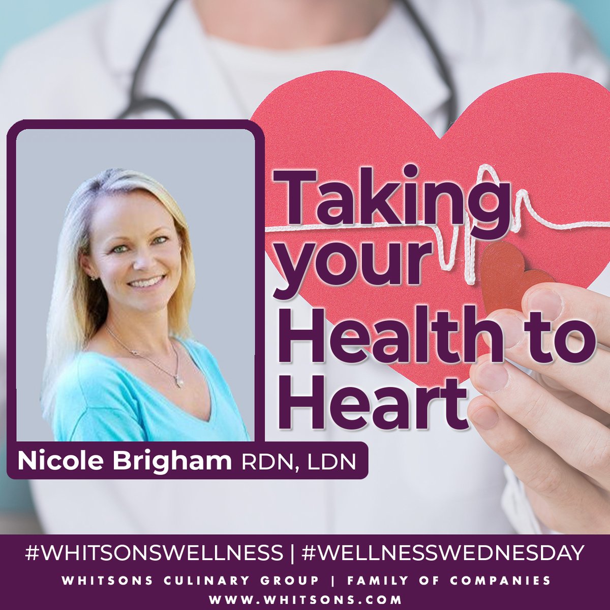 February is American Heart Month and it's also a perfect time to  check in on our own heart health to make sure we understand the serious risks of heart disease. Read more: whitsons.com/communication/…