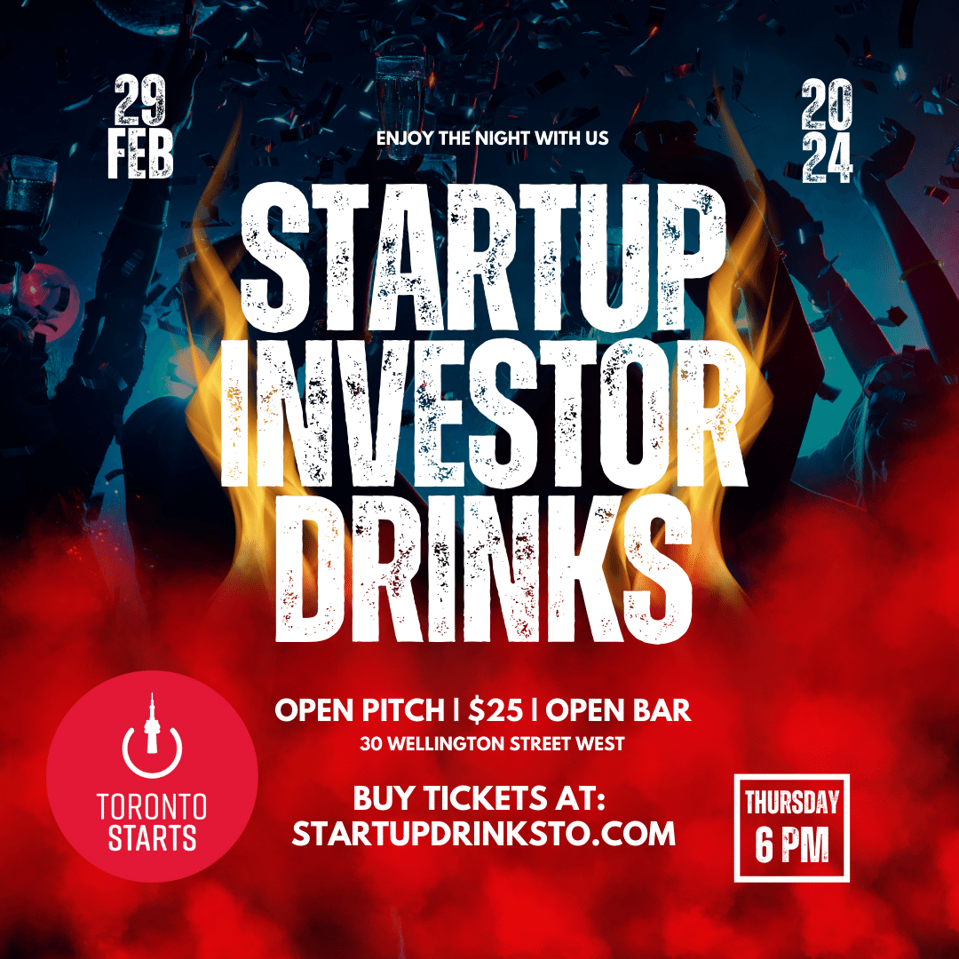 StartupCoach_CA's tweet photo. Are you ready to make the most of Leap Day? Join us for #Startup Investor Drinks in just 8 days! It's your chance to leap into the startup ecosystem, connect with #investors, and turn your ideas into reality. Reserve your spot today!
https://t.co/MO8X2SOzdU
#startupDrinksTO https://t.co/uGv5zqp4tK