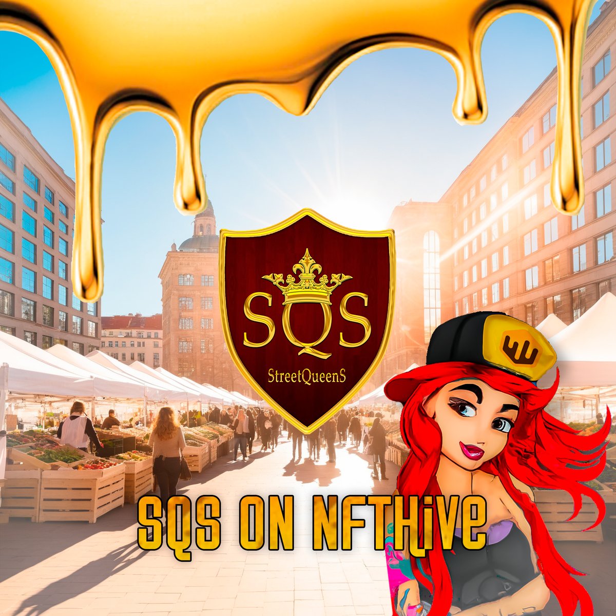sqs_nft's tweet photo. 🍯 More Drops (https://t.co/4dtAvOaX69…) on NFTHive (https://t.co/sc5iyAeH5x…) Now Available for SQS Tokens (https://t.co/QWfu14o4oS…)!  Check out the latest drops accessible with SQS tokens on NFTHive. 📷https://t.co/YdzEzGrla1)  Stay tuned! 📷 #SQSNFT #NFTCommunity https://t.co/b95G2h5ght