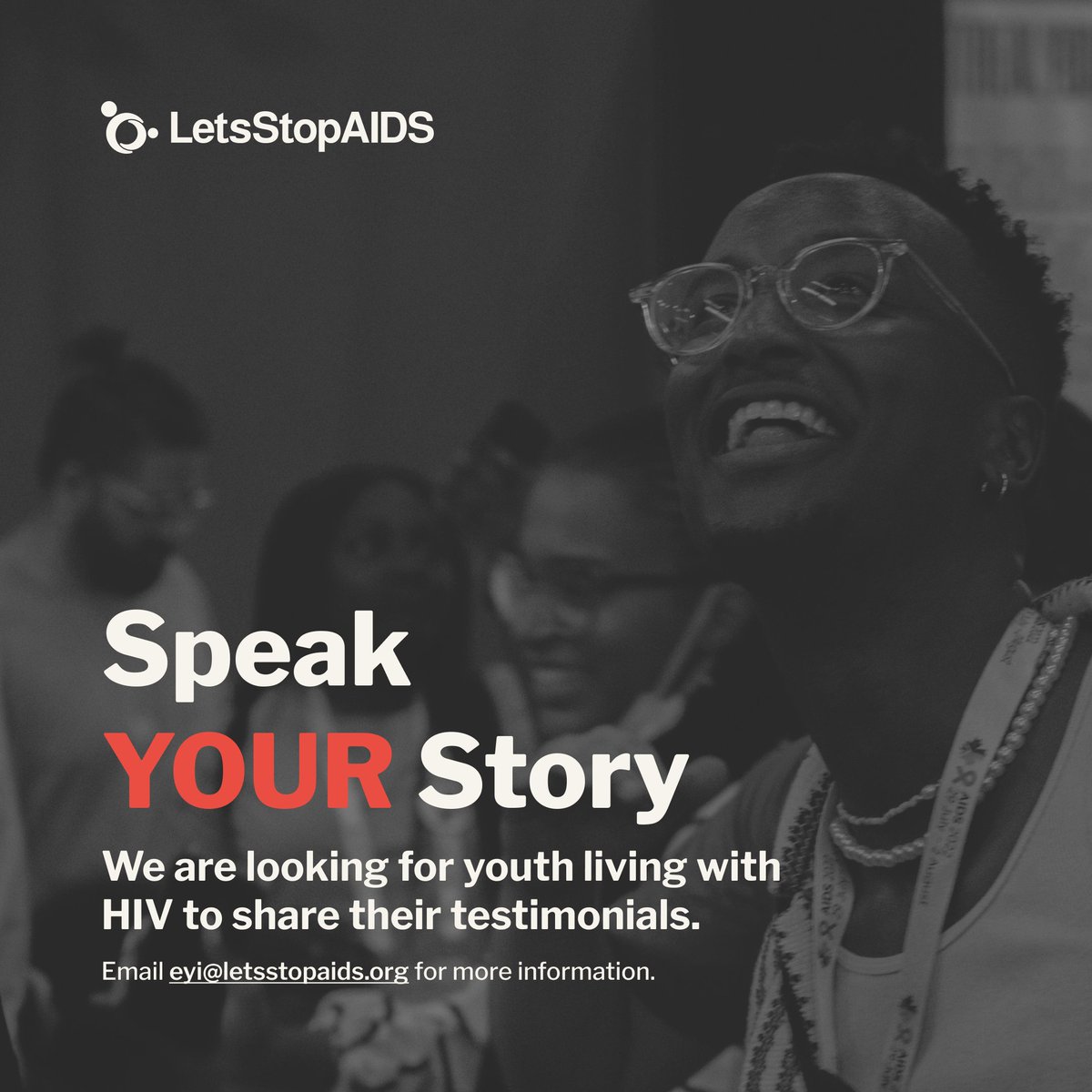 The OHTN (@theohtn) on Twitter photo LetsStopAIDS is looking for youth living with HIV to share their testimonials. Please email eyi@letsstopaids.org for more information. LetsStopAIDS is looking for youth living with HIV to share their testimonials. Please email eyi@letsstopaids.org for more information.