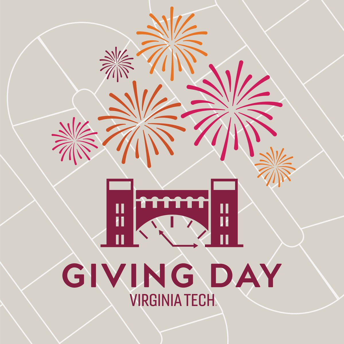 It's time!! Make your game winning move and join #VTGivingDay today, February 21 - February 22, noon to noon 🎉🎉🎉 Let's Go #Hokies!! 🧡 Give here ➡️givingday.vt.edu/amb/BEAM24