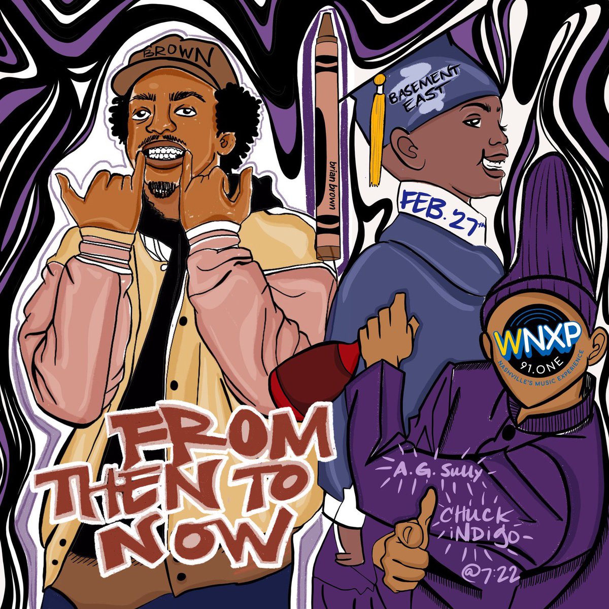 aye… Nashville, TN. this upcoming Tuesday, February 27th 2024, i got this fye ass show with some of my favorite people involved &amp; i really think that if you’re in the city or a surrounding area, you should be here. doors @ 7pm, show @ 8pm, no cpt stuff. pull up