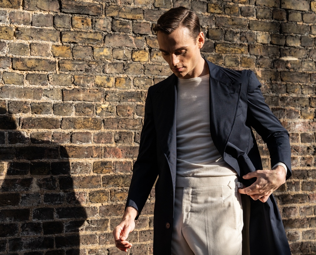 There are three certainties in life: death, taxes and spring showers (looking at you right now, #London). You can, however, beat the latter with the new #EdwardSexton Navy Change Coat: edwardsexton.co.uk