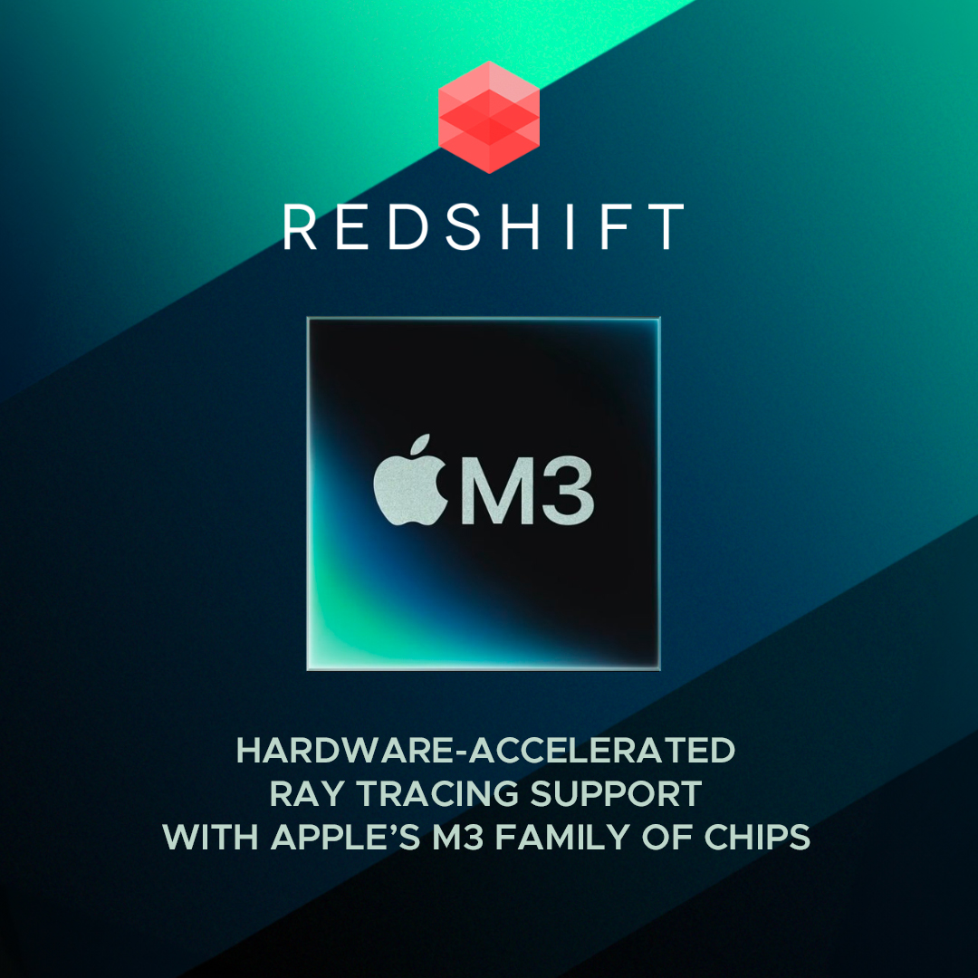 📣 February's #Redshift release adds Hardware-Accelerated Ray Tracing Support With Apple's M3 Family of Chips, making your #ZBrush renders shine! #MaxonOne users will enjoy upgrades including #MadeWithSubstance materials and more! ✨
Complete info at 👉 maxonvfx.com/4bAw86f