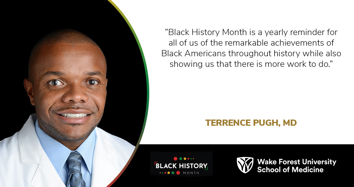 “#BlackHistoryMonth is a yearly reminder of the remarkable achievements of Black Americans throughout history while also showing us that there is more work to do.” - Terrence Pugh, MD, Clinical Assistant Professor of Orthopedic Surgery and Rehabilitation.