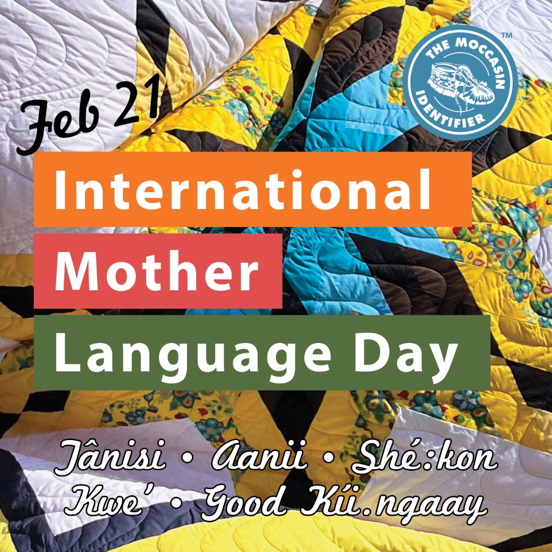 Happy International Mother Language Day! We rejoice in the richness and variety of Indigenous languages, recognizing them as the foremost means through which we can engage in cultural education and reclaim our narratives, significance, & heritage. #IMLD #ReclaimNarratives