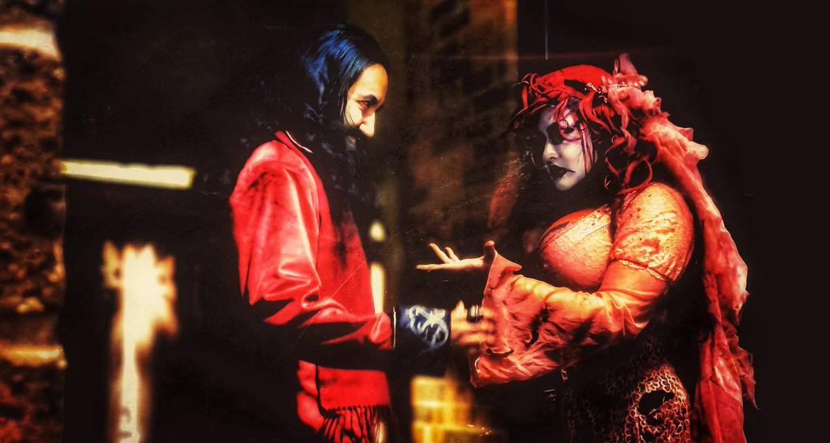 TheSalemWolfe's tweet photo. Salem ventures to the Undead Realm to broker a deal that will benefit "The Marionette" and "The Undead Bride" 😈
@NoelleSummit
@realsuyung
@HAW_QC

#prowrestling #womenswrestling #honoramongwrestling #suyung #undeadbride #noelle #marionette #salemwolfe #tnawrestling #impact https://t.co/ei7XBFjP81