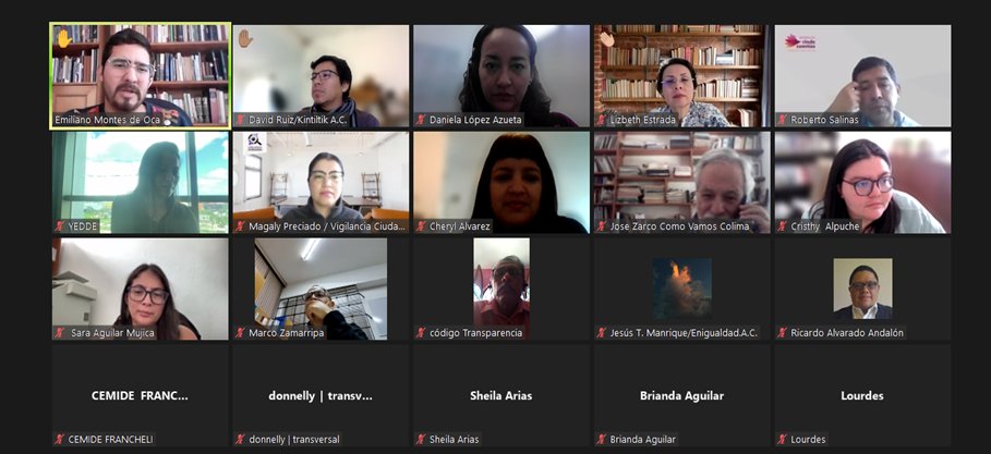 En equipo es mejor! 
Avanzando andamos desde la #FuerzaCiudadanaAnticorrupción <a href="/f_c_anticorrup/">Fuerza Ciudadana Anticorrupción</a> 
<a href="/kintiltik/">Kintiltik A.C.</a> <a href="/ProSociedad/">ProSociedad</a> <a href="/EthosInnovacion/">Ethos Innovación en Políticas Públicas</a> <a href="/CxTransparencia/">CxTransparencia</a> <a href="/LigalabMx/">Ligalab Ideas que Unen</a> <a href="/VigilanciaTJ/">Vigilancia Ciudadana</a> <a href="/CdigoTranspare1/">Código_Transparencia</a> <a href="/CCILagunaAC/">CCI Laguna</a>