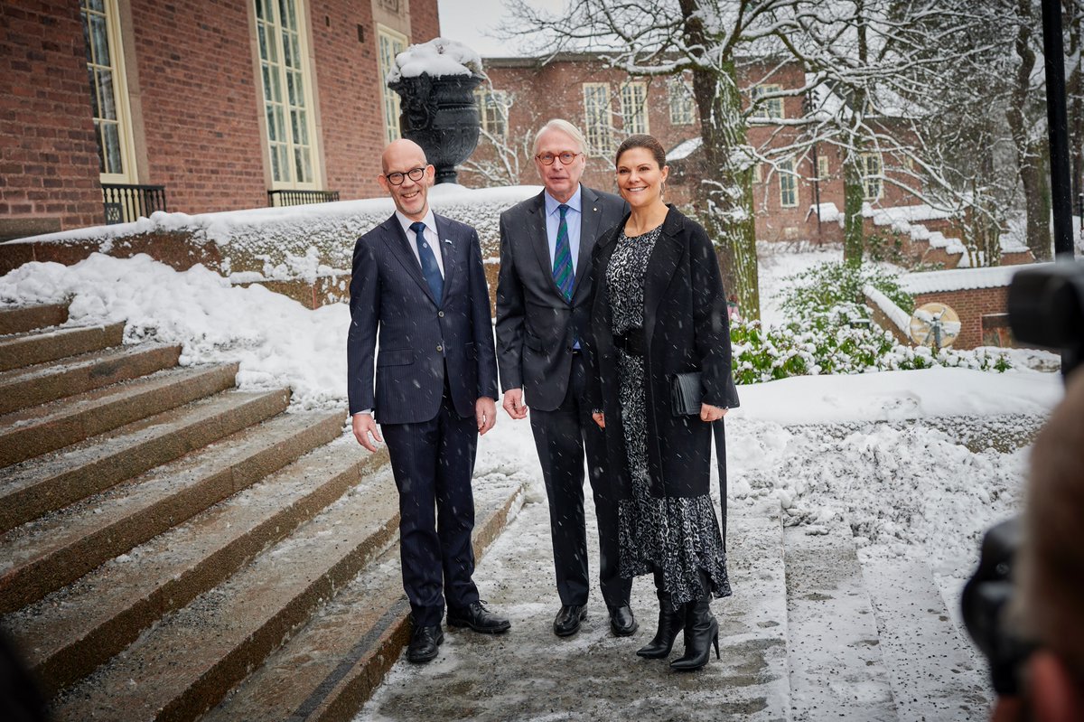 Congrats to the Anthropocene Laboratory on its inauguration! The new research lab was formally opened at the @ScienceAcad_swe in the presence of HRH Crown Princess Victoria of Sweden. We look forward to further explore human-nature interactions in the biosphere!