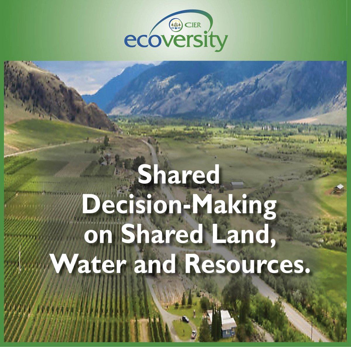 Choose from three CIER Ecoversity skills-building courses about #Indigenous Communities climate change adaptation, Integrated watershed planning and #collaborative #decisionmaking on shared lands, waters, and resources. lnkd.in/dP6y8-am #INDIGENOUS #onlinelearning