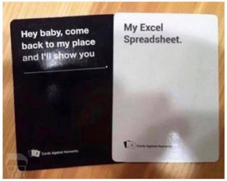 memes.xlsx (@excelhumor) on Twitter photo 