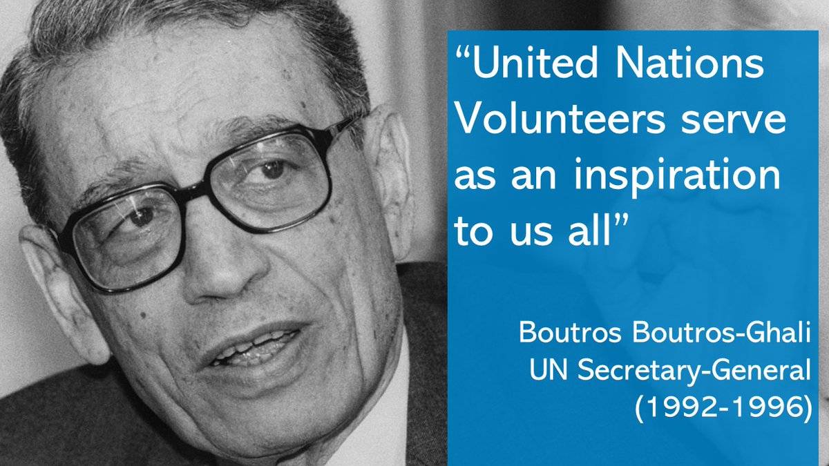 And today #InspirationInAction is the motto of @UNVolunteers