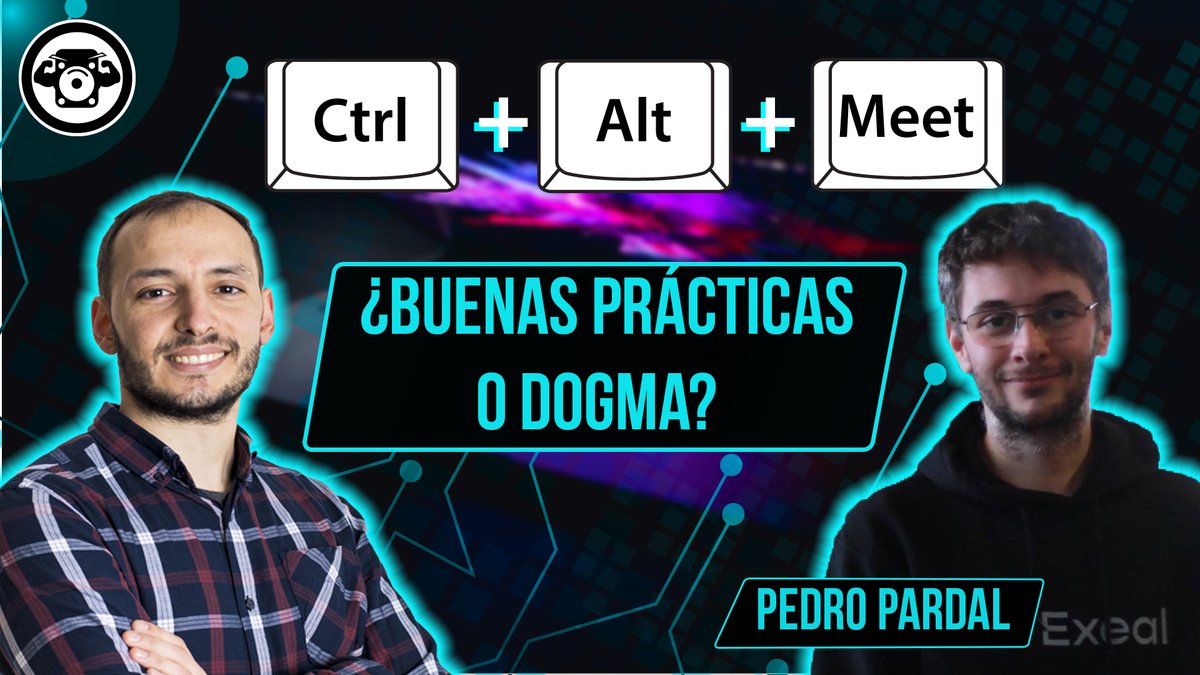 DiscoDurodeRoer's tweet image. @ppardalj es un desarrollador y fundador de @exeal  que forma a empresas en buenas prácticas de código #technicalcoaching   

Hablaremos con él sobre buenas prácticas de programación, el &quot;dogma&quot; que hay entre programadores con los #principiosSOLID y como ser mas productivos.
