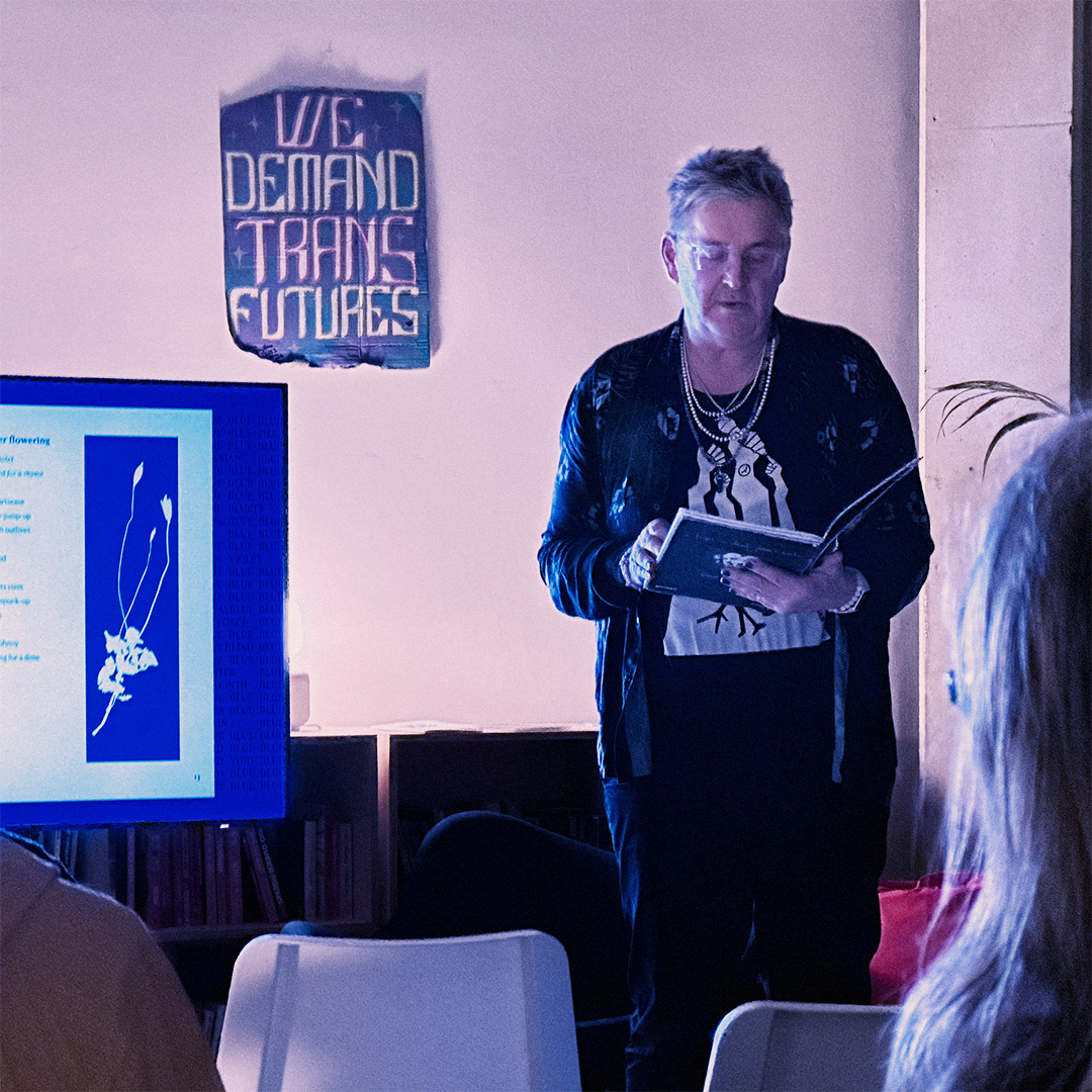 Great second launch for @polaripress 'a finger in derek jarman's mouth' at the wonderful @queercircle last night -- a truly Jarman-rich evening with brilliant contributions from @PaulBurston and @errormessage