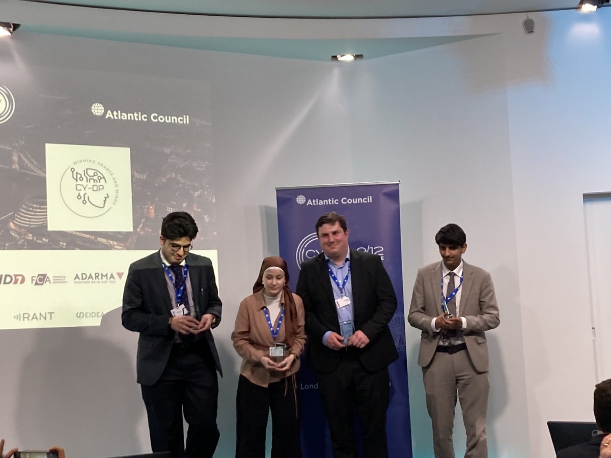 And especially when 2 @uclspp  @UCLSocHistSci  teams make the finals & team CYOP takes 3rd  and team SNUGGL3BEAR WINS!!!
Thank you @RobBlackUK @Cyber912_UK @AtlanticCouncil for another EPIC competition!