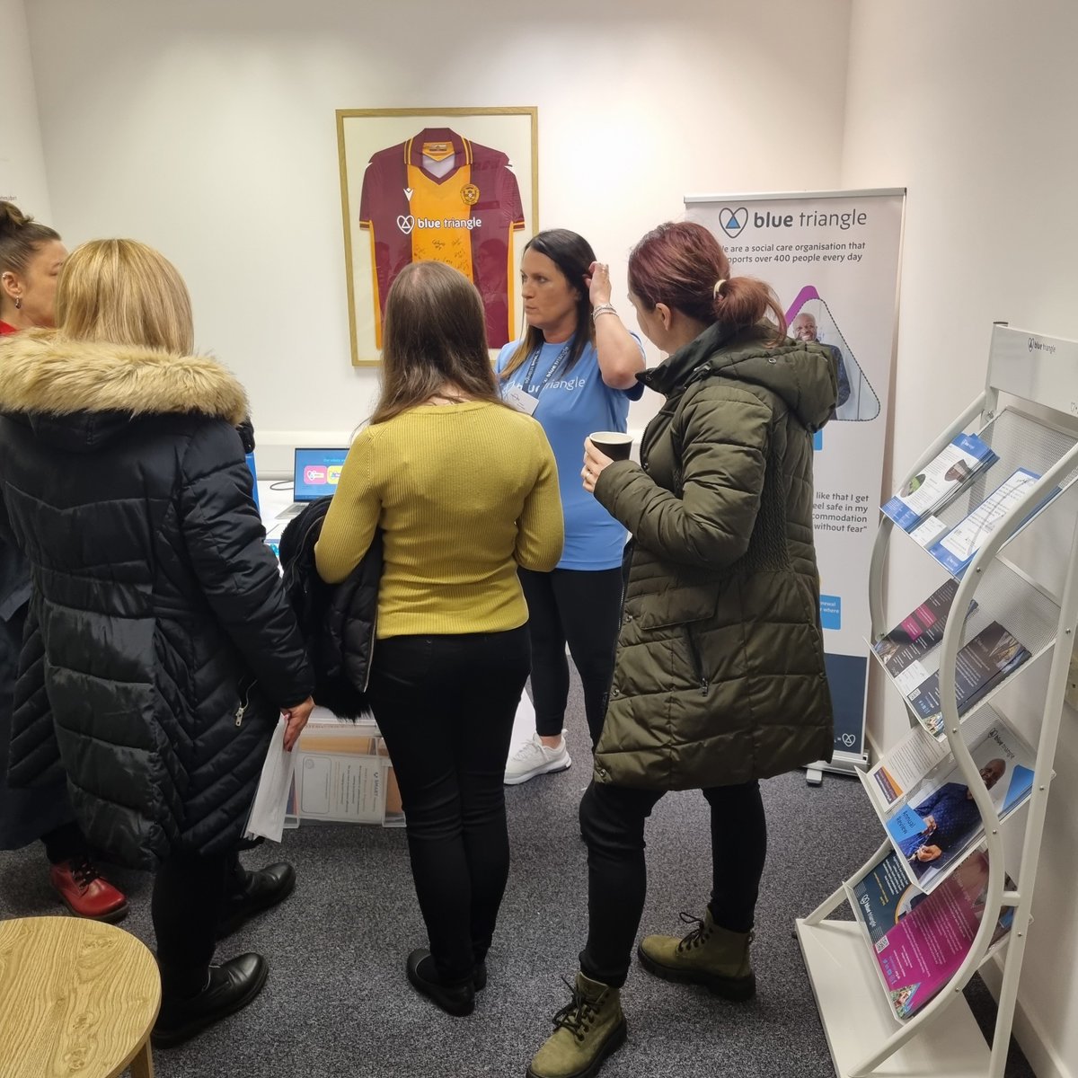 We had a great time at the North Lanarkshire Crisis Outreach Centre open day! 💙

Staff members Stuart from <a href="/BreakthroughNL/">Breakthrough North Lanarkshire</a> and Anne from our Viewpark service had great discussions with our partners about how we can work together going forward.

#community #recovery