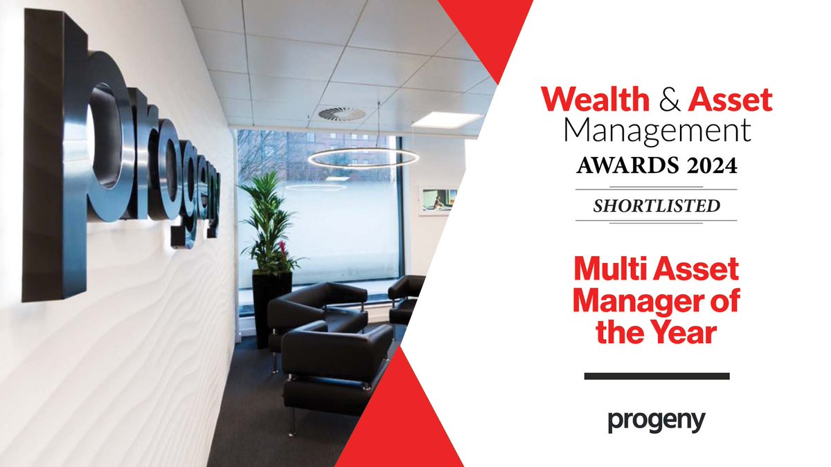 Progeny Asset Management has been shortlisted as Multi Asset Manager of the Year at @MoneyAge_Uk's Wealth & Asset Management Awards. These awards celebrate success and innovation in the wealth and asset management industry. #WealthAMAwards #WealthManagement #AssetManagement