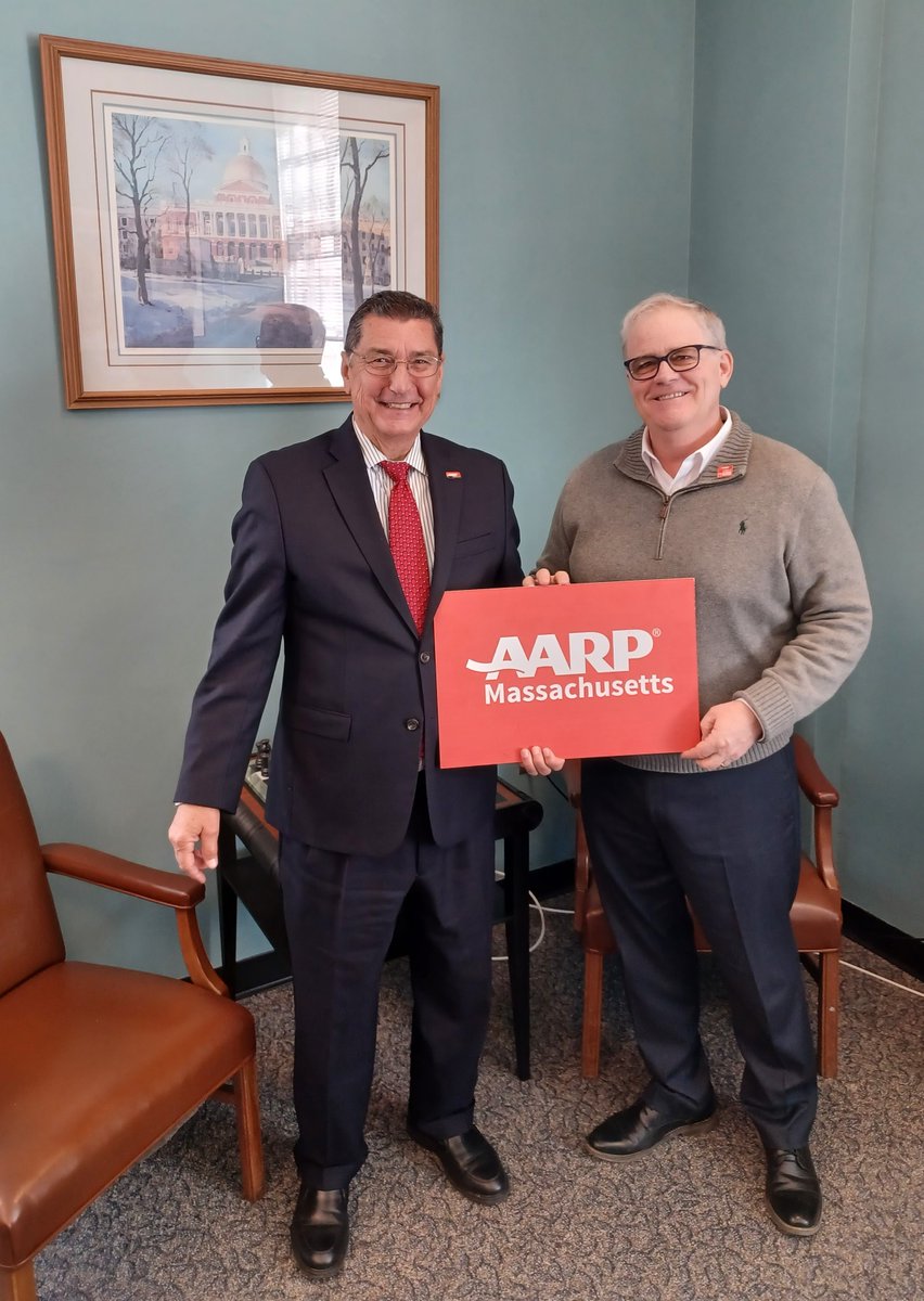 Tom Stanley (@repstanley) on Twitter photo YDA I joined <a href="/AARPMA/">AARP Massachusetts</a> State Director Mike Festa in wearing pins to support caregivers of older family members, part of AARP's initiative to highlight the importance of our caregivers. Grateful for AARP's advocacy on behalf of our older adults and those who care for them! #mapoli YDA I joined <a href="/AARPMA/">AARP Massachusetts</a> State Director Mike Festa in wearing pins to support caregivers of older family members, part of AARP's initiative to highlight the importance of our caregivers. Grateful for AARP's advocacy on behalf of our older adults and those who care for them! #mapoli