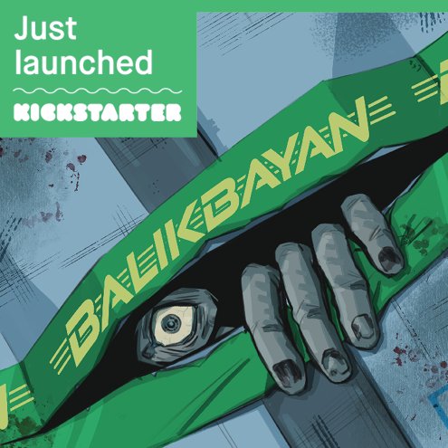 Today is the day! My first self published Filipino Horror comic BALIKBAYAN, has launched on <a href="/Kickstarter/">Kickstarter</a>! 

kickstarter.com/projects/33499…

It's a very personal story to me that weaves a lot of my own family history into it.