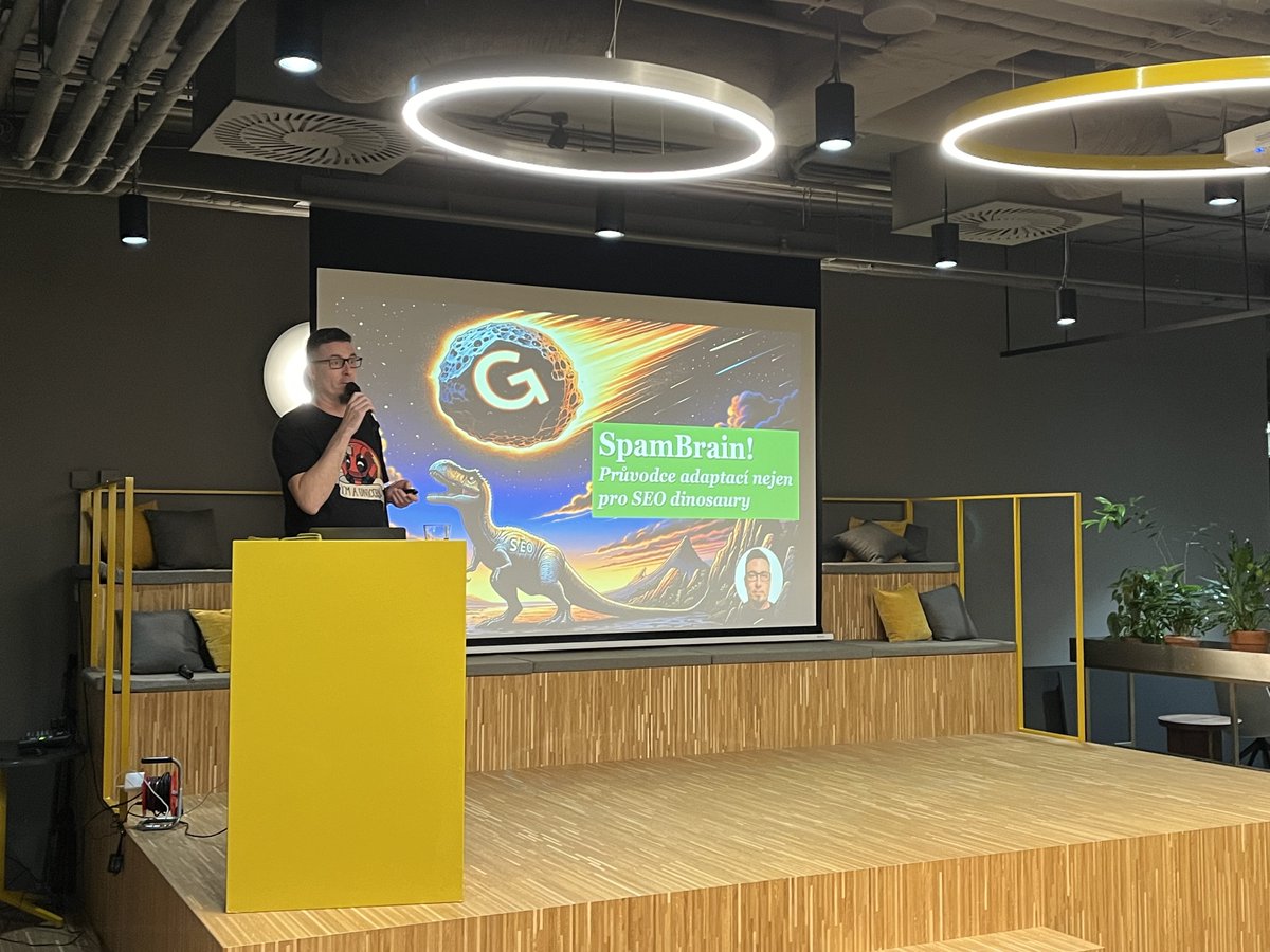 Tento měsíc je <a href="/seobrno/">SEO jako Brno</a> v rámci #mktfest. A první přednáškou začíná <a href="/LinkiCZ/">Linki 🔺</a> na téma SpamBrain.