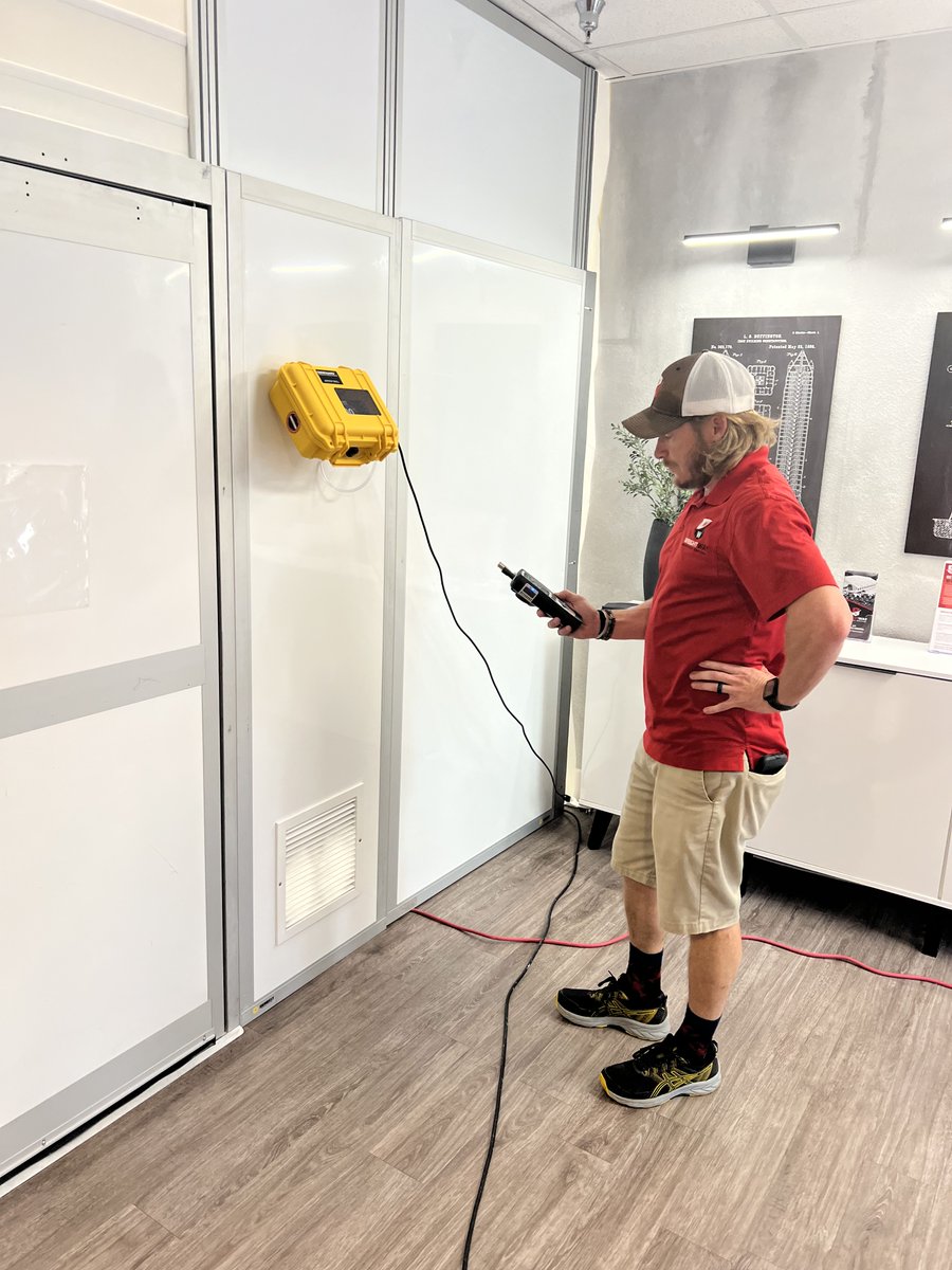 🛠️ Thrilled to share our area project managers, led by Clint Wesley, leveled up with Certified Healthcare Remediator Technician training last week! They mastered tools like manometers &amp; STARC panels, ensuring we lead in healthcare projects. 🌟 #ExcellenceInHealthcare