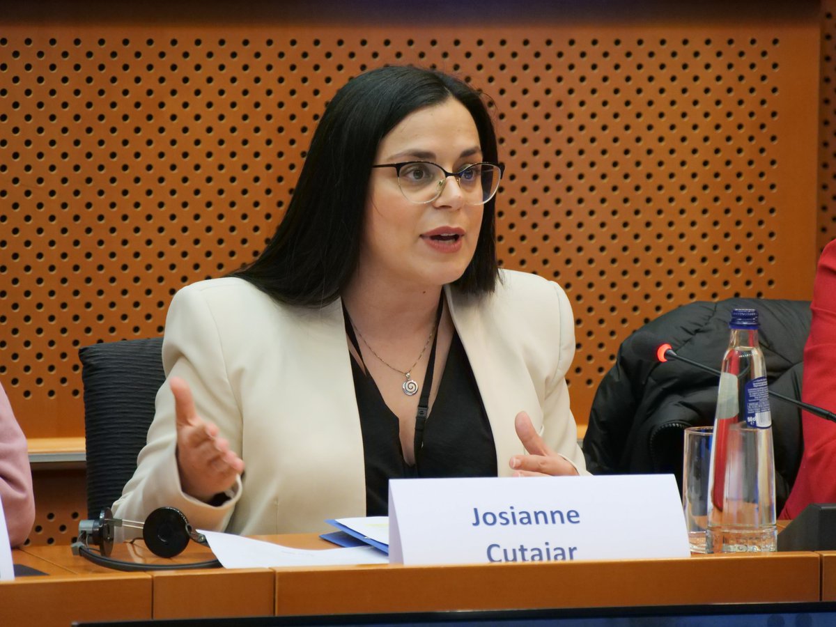 Ready to dive into a discussion on a major challenge🌊 MEP @josiannecutajar SEArice Vice-Chair, set the tone for today’s meeting: to seek efficient climate resilience for coastal & maritime communities, we also need to encourage innovation, education, & more collaboration🤝