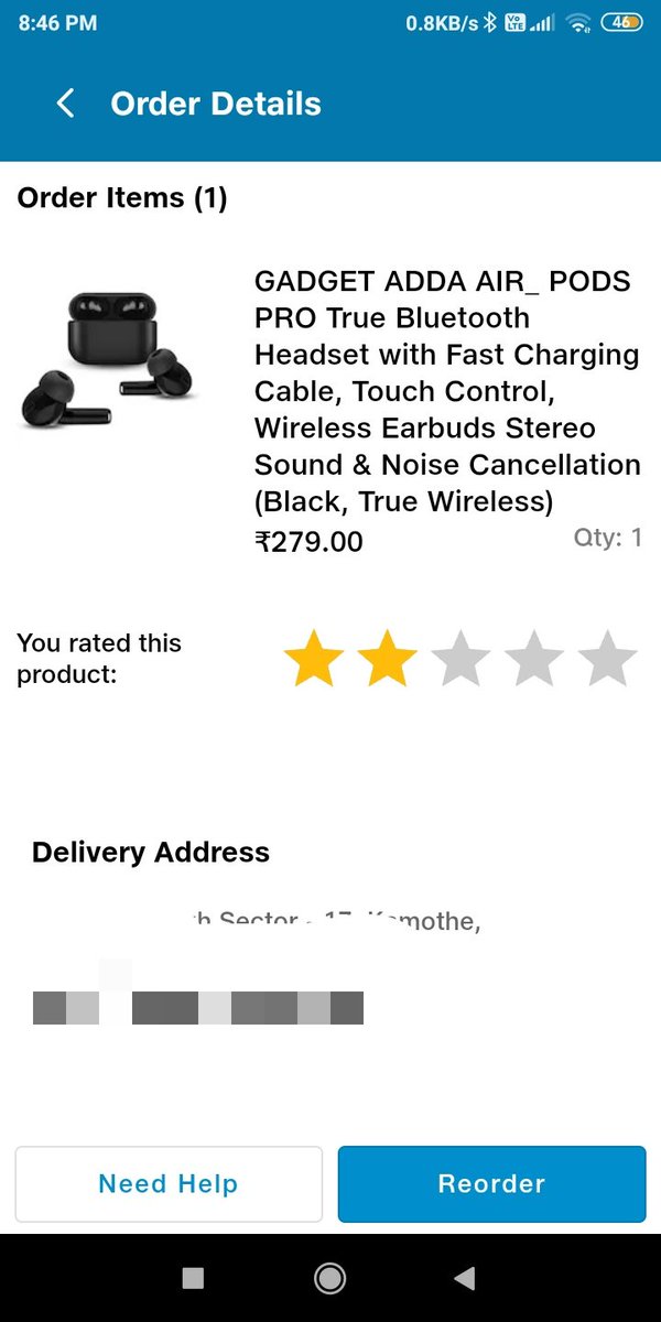 MartJioConsumer's tweet photo. Dear @jiomart_support,

I hope this message finds you well. I am reaching out regarding order 17072309370181337M, which I returned 11 days ago. Unfortunately, I am still seeing that the order is in a processing state, and I have not yet received any updates on its status. https://t.co/kA9aoxrcsM