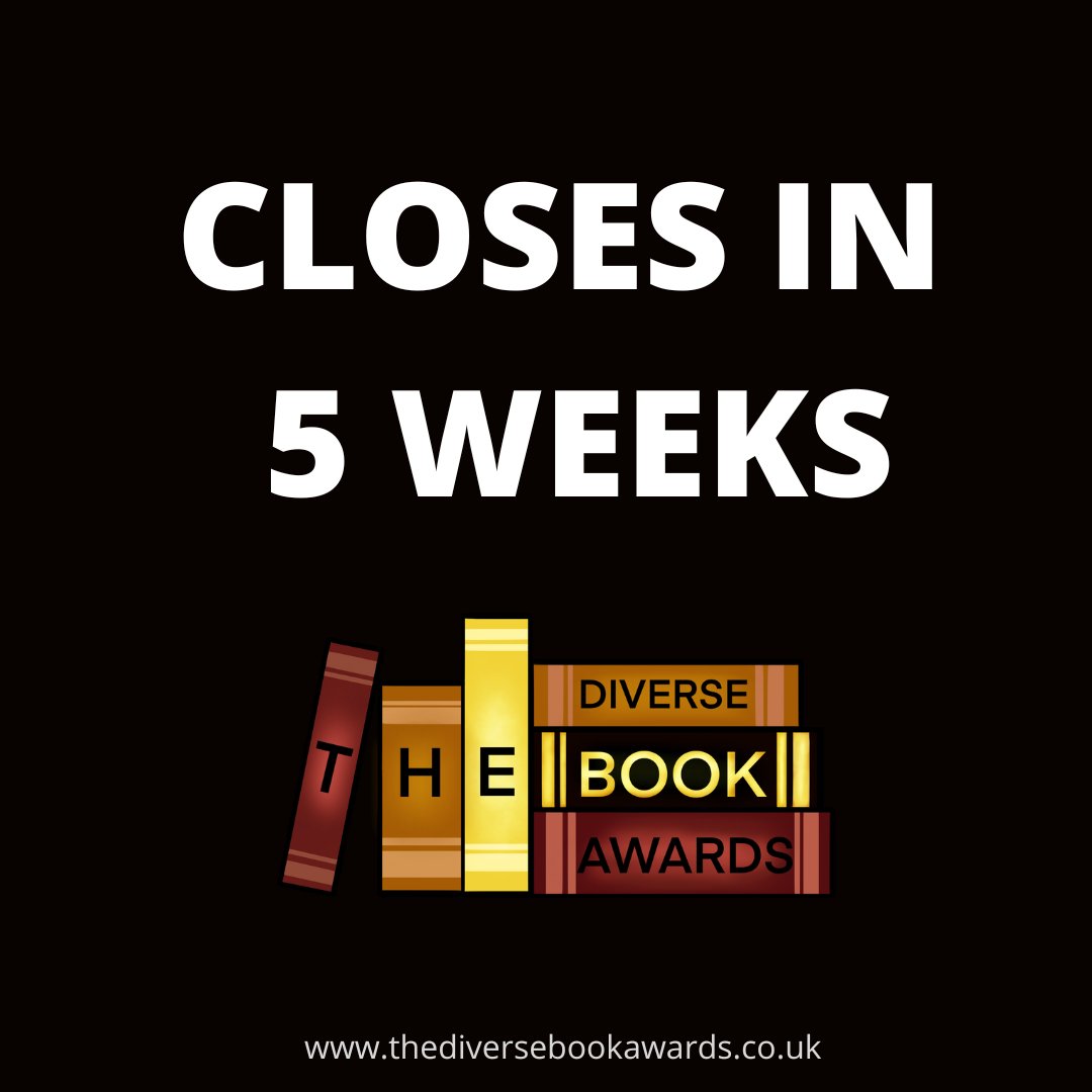 And the countdown begins! The Diverse Book Awards closes in just FIVE WEEKS! Publishers and Authors make sure you submit your book in time. The Malorie Blackman Impact Award also closes on March 27th so vote for who you think deserves to win. This is open to anyone to vote.