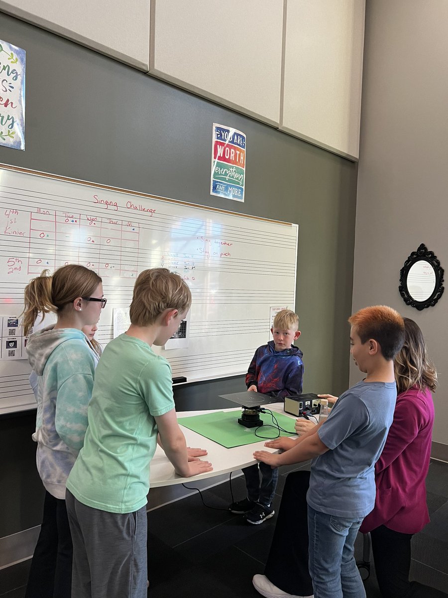 Starting engineering week with seeing sound frequencies in music class! <a href="/GCISD/">Grapevine-Colleyville ISD</a> <a href="/GCISDFineArts/">GCISD Fine Arts</a> <a href="/canSTEM/">Cannon Cubs</a>  #BeCannonProud #WeAreGCISD <a href="/Quaver_Ed/">QuaverEd</a>