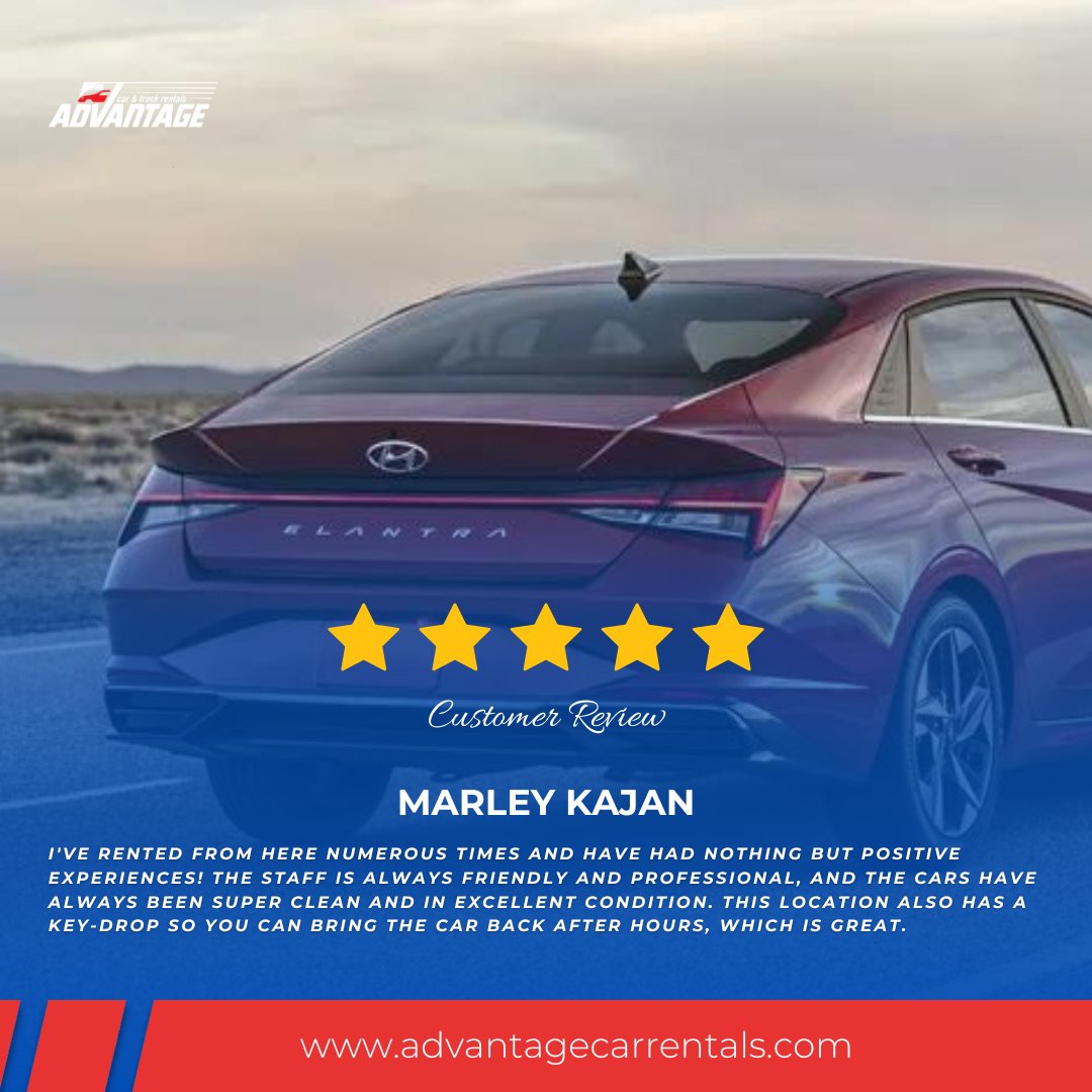 Advantage Car Rentals tweet media