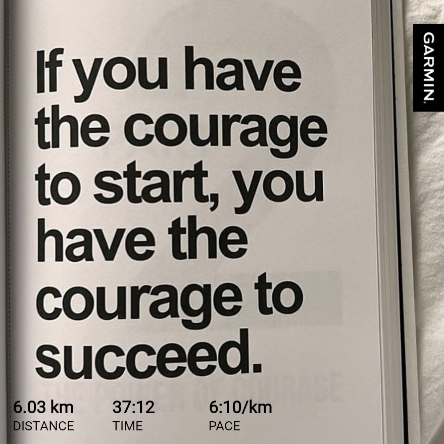 Have the courage to start!

#FetchYourBody2024 #RunningWithTumiSole #OwnYourHappiness #OwnYourPower