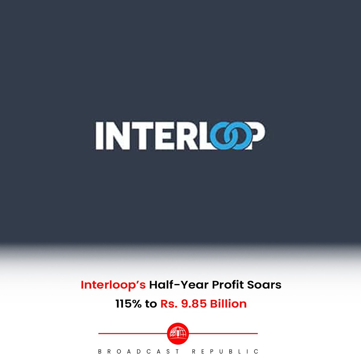 BcastRepublic's tweet photo. Interloop Limited (ILP) has reported a significant boost in its financial performance for the half-year ending December 31, 2023 (1HFY24).

#BroadcastRepublic #InterloopLimited #FinancialResults #ProfitSurge https://t.co/wEjRxMDRr9