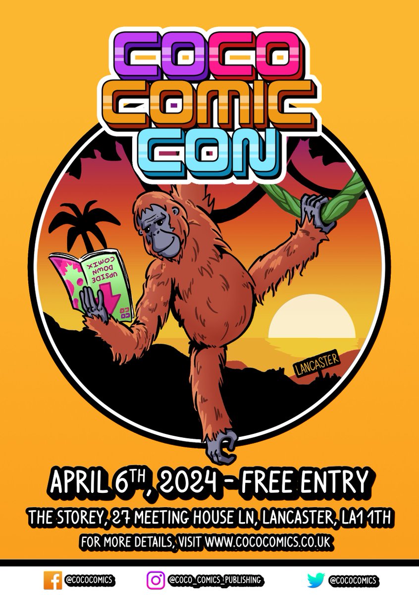Here it is folks: The (almost) FULL EXHIBITOR LIST for CoCo Comic Con 2024!

I said 'Almost' because there is ONE TABLE up for grabs! If you're interested in exhibiting amongst these amazing creators, fill out the form below and we'll get back to you ASAP!

See you on April 6th!