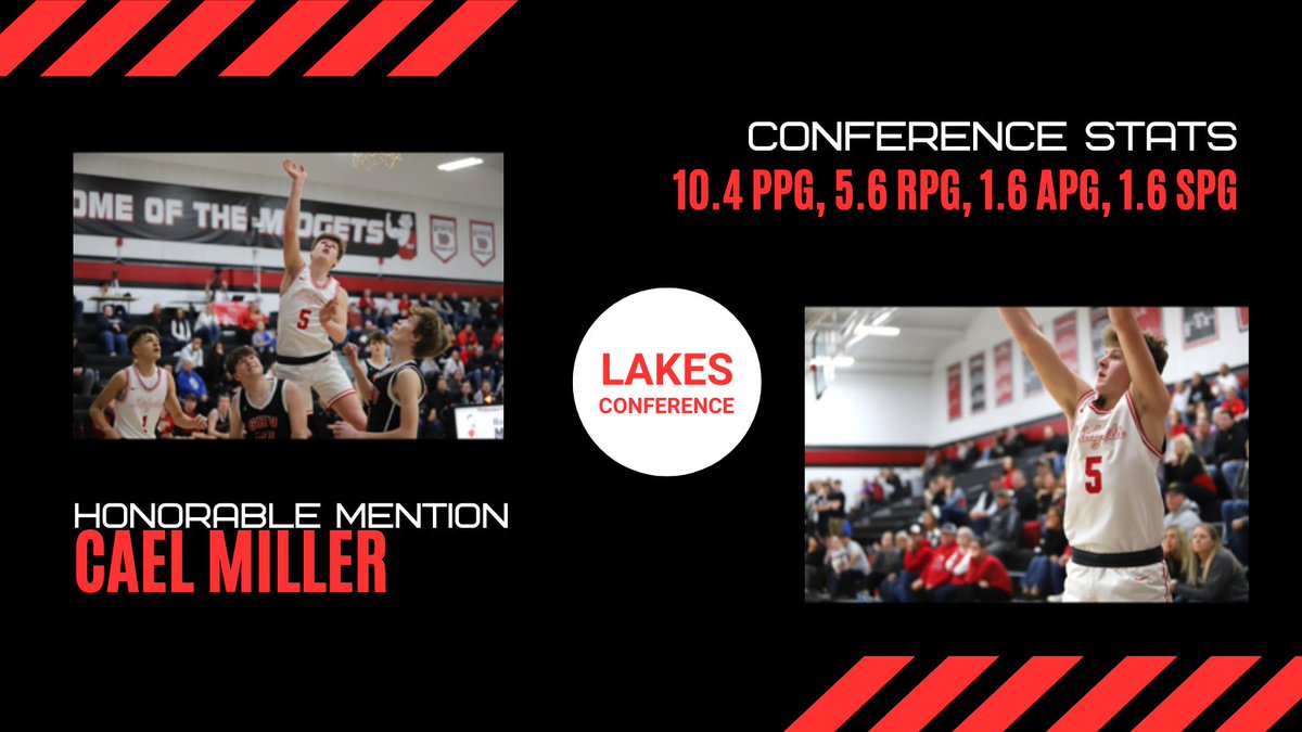 ELCbasketball's tweet photo. Congratulations to our All-Conference Selections and Lakes Conference Champions! @owen0larson @JordanJensem16 @sinceremcmuran @cael_miller5 https://t.co/qTlD2lUR8u