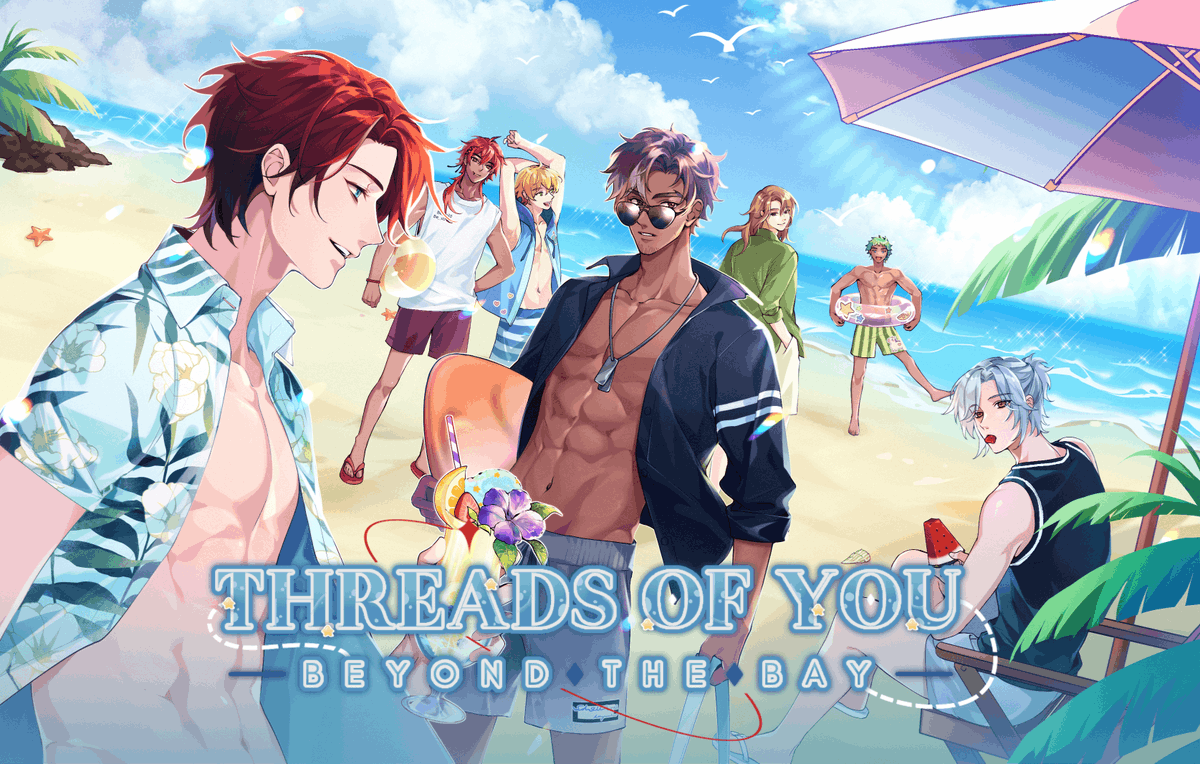 LavendeerStudio's tweet image. 1 broken down car, 2 weeks in a hidden seaside town, and 7 men waiting to sweep you off your feet.
Will you follow the threads of destiny in Brine Bay?
"THREADS OF YOU: BEYOND THE BAY" DEMO OUT ON STEAM AND ITCH NOW!
🌴| bit.ly/threads-of-you…
🌴| bit.ly/threads-of-you