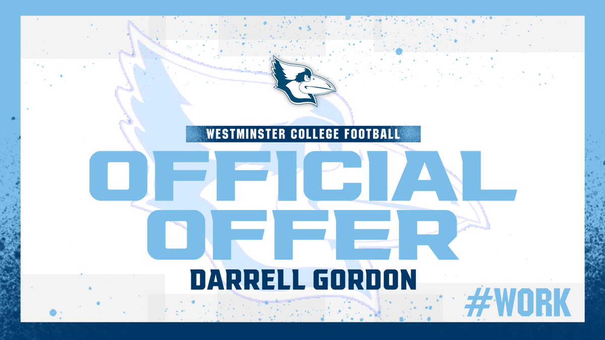 Darrell_Gordon9's tweet photo. #AGTG After a great conversation with @CoachRamirez12 I’m excited and blessed to say that I have received another offer from Westminster college to further pursue my academic and athletic career. @CoachKirkMartin @jeffries_jacob @CoachDougSmith_ @CAT_TAKEOVER https://t.co/U5duGQbJka